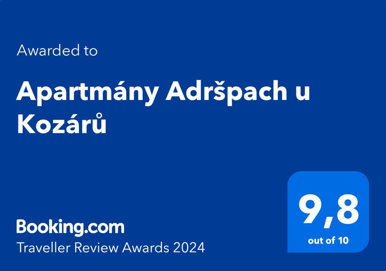 Apartmany Adrspach " U Kozaru " Teplice nad Metují Екстериор снимка